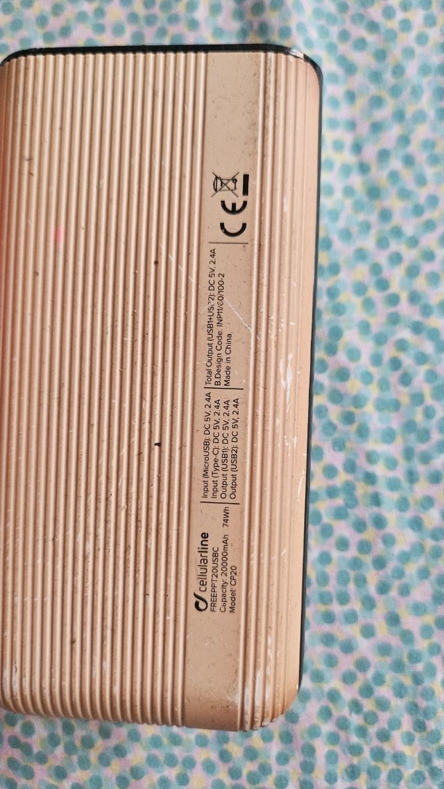 Powerbank Cellularline 20000 mAh