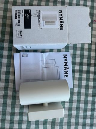 Aplique de pared IKEA NYMÅNE blanco