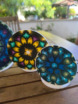 Decorazioni torta rotonde