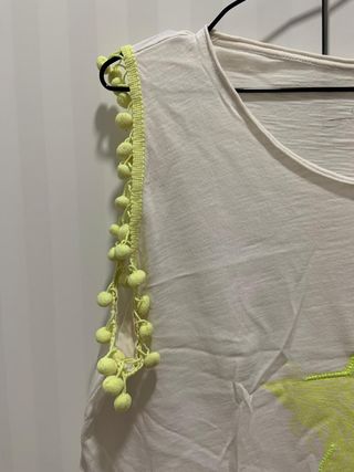 Camiseta TEX con estrellas y pompones
