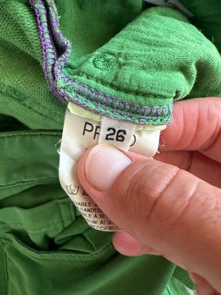 Pantaloni donna verdi