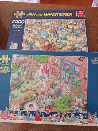 Puzzles Jan Van Haasteren 1500 y 2000 piezas