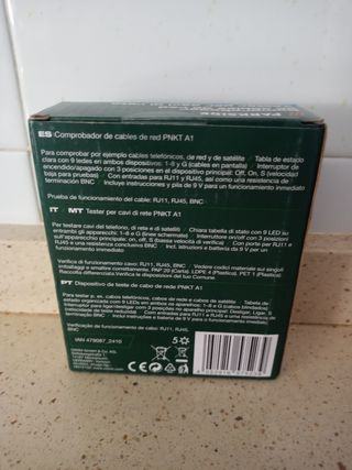 Comprobador de Cables de Red Parkside