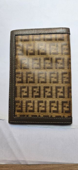 Fendi Porta passaporto vintage anni '80