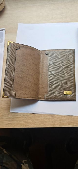Fendi Porta passaporto vintage anni '80