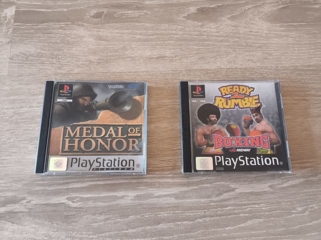 Juegos PlayStation: Medal of Honor y Ready 2 Rumbl