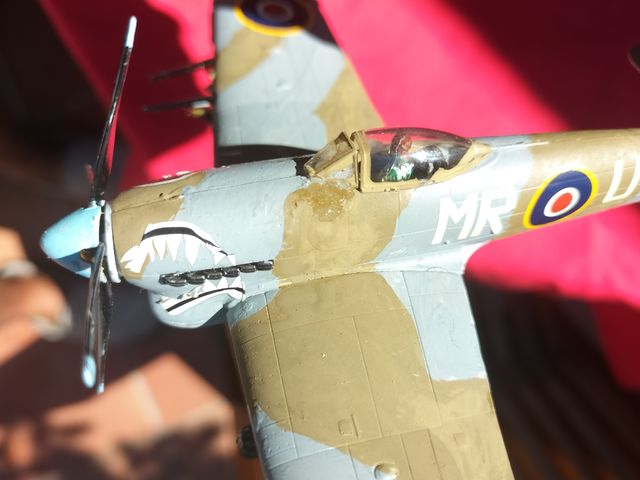 Hawker Typhoon Tempest MKV Parete inglese