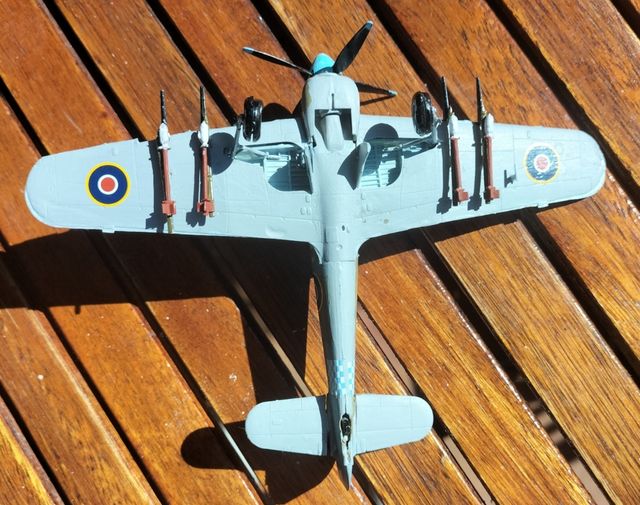 Hawker Typhoon Tempest MKV Parete inglese