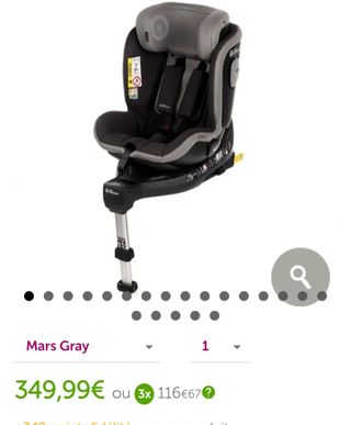 Silla Coche Jane iXpert Mars Gray Isofix