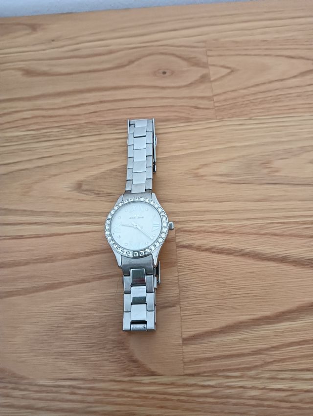Reloj JACQUES LEMANS plateado mujer