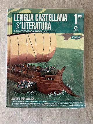 libro lengua castellana y literatura 1o bach