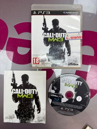 Videojuego PS3 CALL OF DUTY MW3 PS3