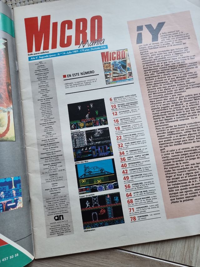 REVISTA MICROMANÍA N°14