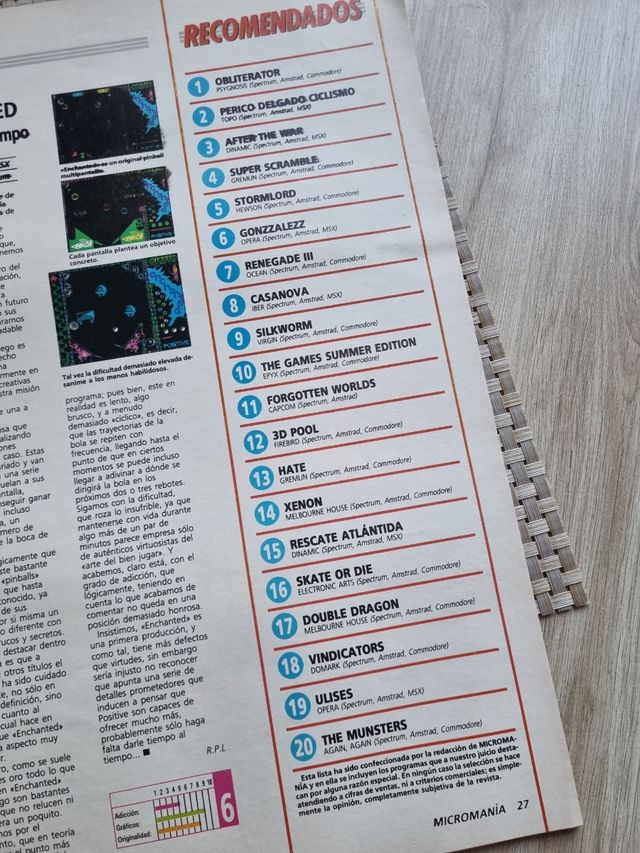 REVISTA MICROMANÍA N°14