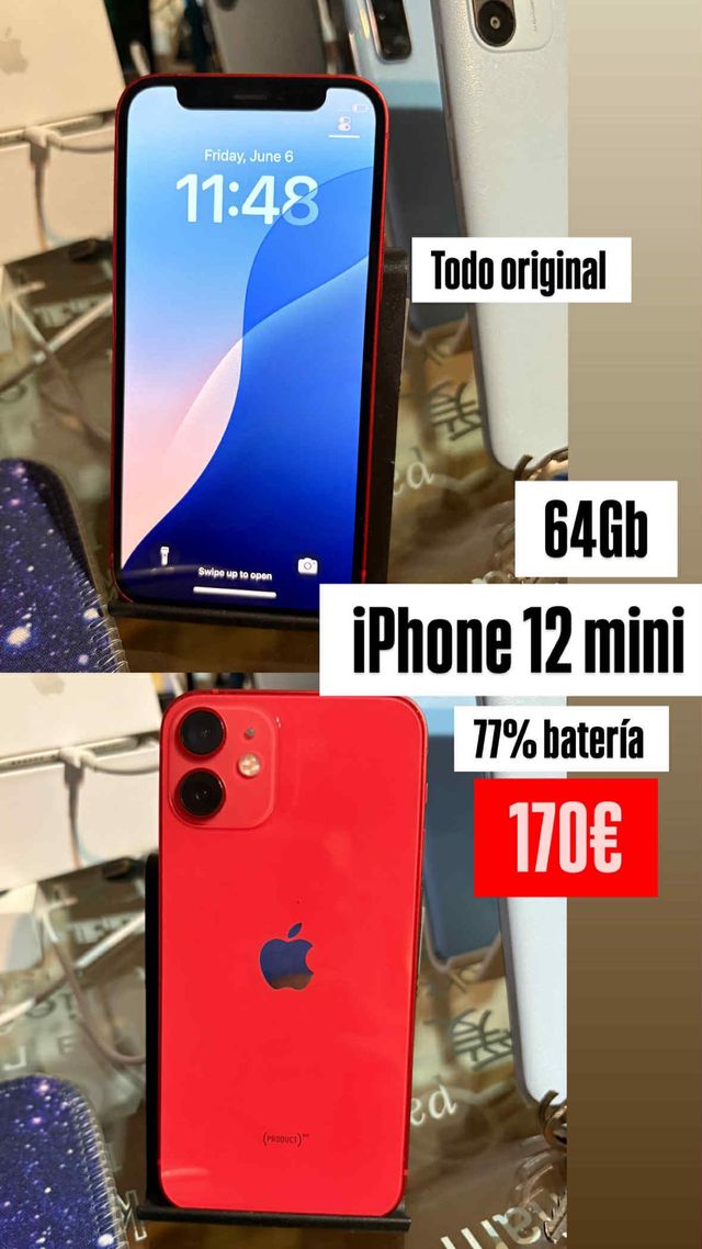 iPhone 12 mini 128 GB rosso