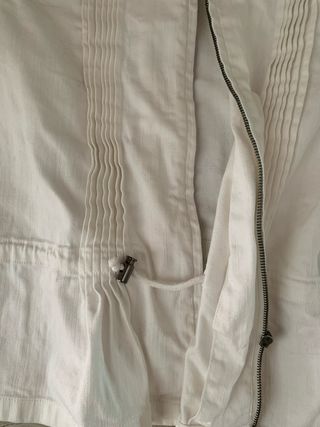 Cazadora vaquera blanca Amichi