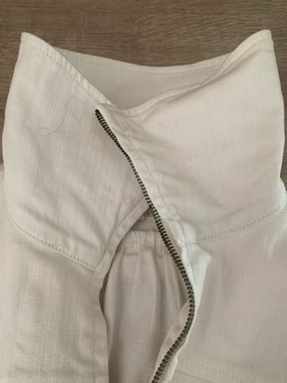 Cazadora vaquera blanca Amichi