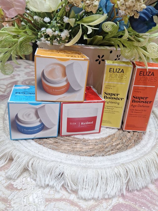 Eliza Jones Creme Viso Vitamin C, Hyaluronic Acid,