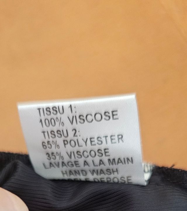 Falda Maje Negra Talla M