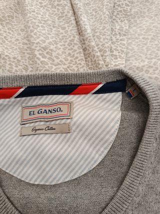 Jersey El Ganso Pico Gris Talla L