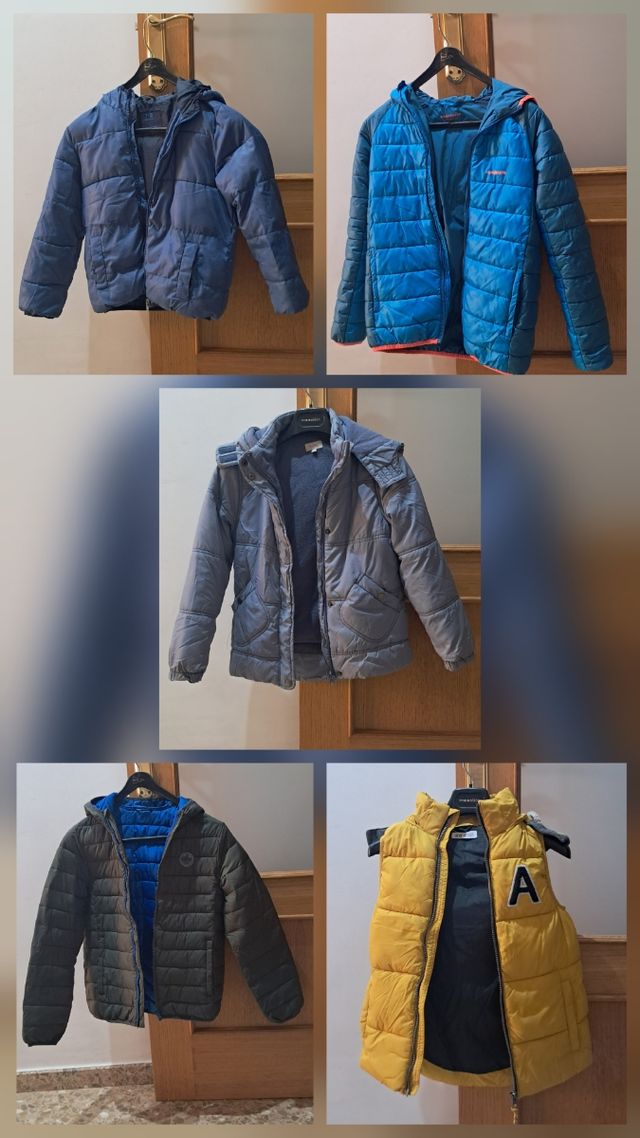 Lote 5 chaquetas Niño