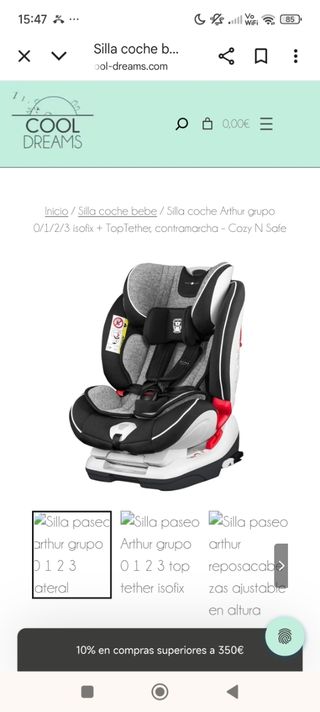 Silla de coche Cozy n Safe Arthur