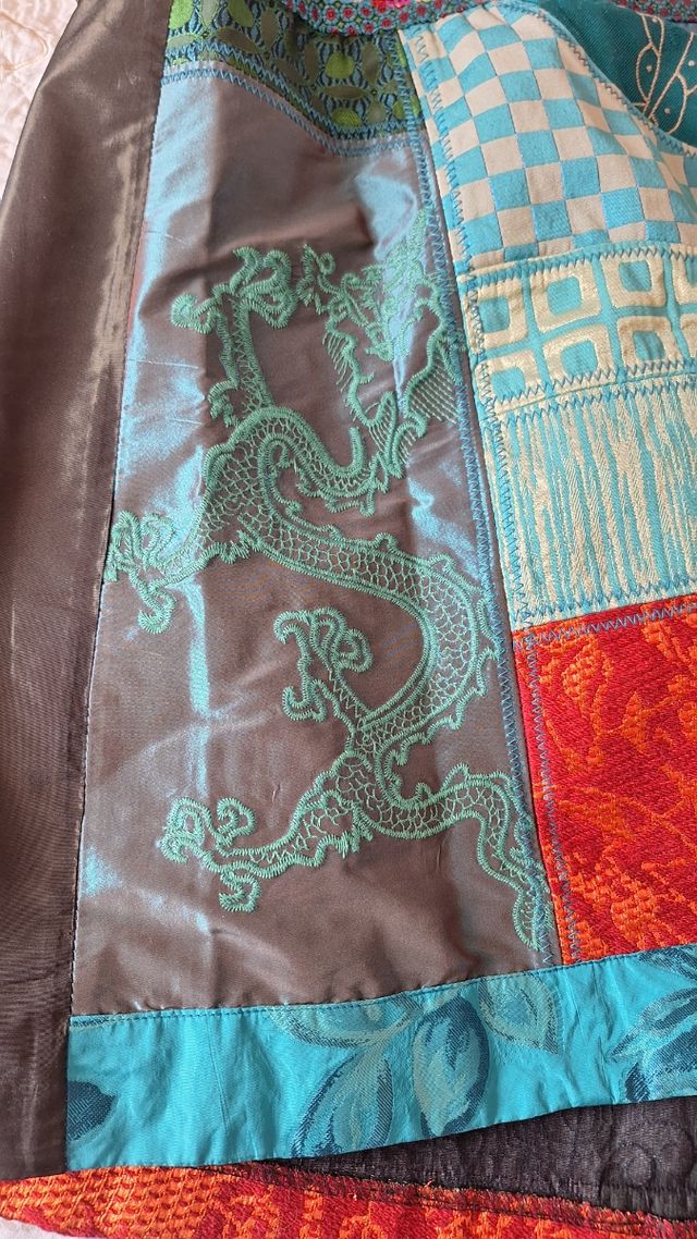 Falda Desigual Multicolor Talla 44