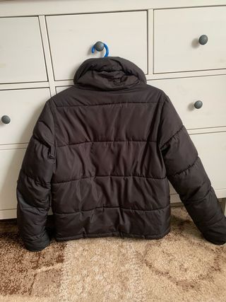 Cazadora acolchada Stradivarius Negra Talla M