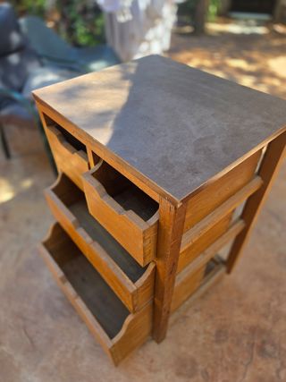 Cajonera de madera