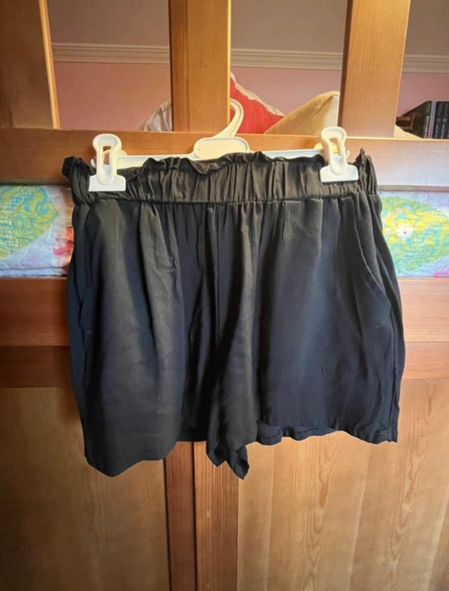 Pantalones cortos negros Primark mujer talla S