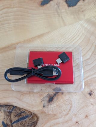 SSD Portátil 2TB Rojo