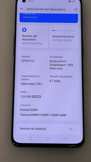 Oppo Find X3 Pro nero C3Y2022