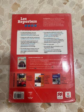 Les Reporters 4. A2.2. Éd. Macmillan Livre de l...
