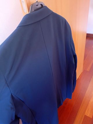Traje azul Zara Talla 44