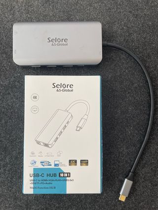 Hub USB-C Selore 10 en 1