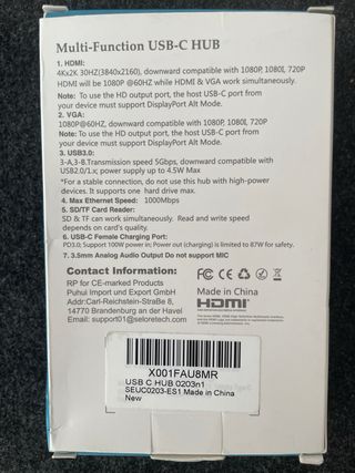 Hub USB-C Selore 10 en 1