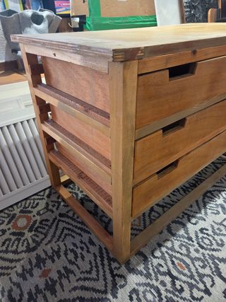 Cajonera de madera