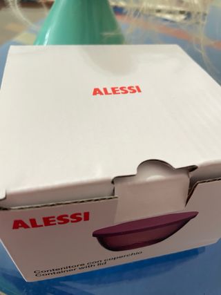 Contenitore in vetro con coperchio - Alessi