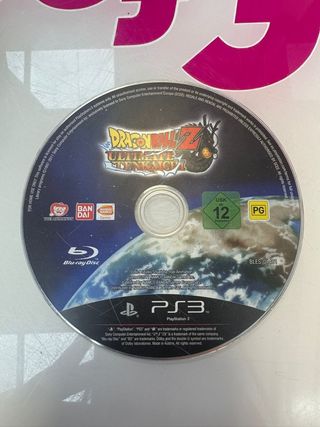 Videojuego PS3 DragonBall Z Ultimate Tenkaiche (sin caratula