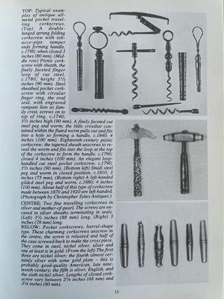 Sacacorchos y abrebotellas