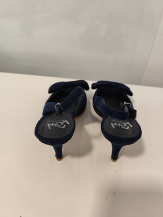 Sandalias Marypaz Azul Talla 38