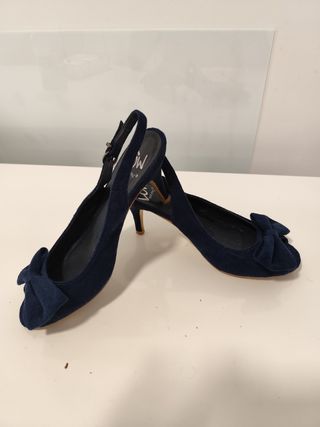 Sandalias Marypaz Azul Talla 38
