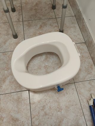 Banco Ducha y Adaptador Baño