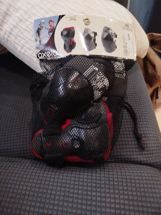 Patines en línea 35-38  con protecciones
