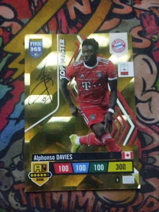 Alphonso Davies Top Máster Firmada