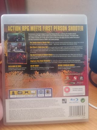 3x2 Borderlands GOTY PS3