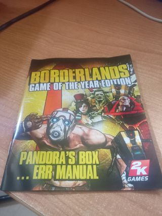 3x2 Borderlands GOTY PS3