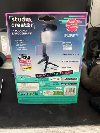 Kit Podcast y Vlog Studio Creator