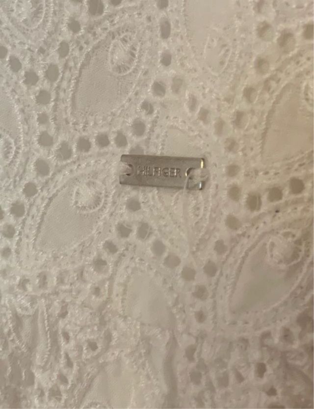 Vestido blanco niña Tommy Hilfiger