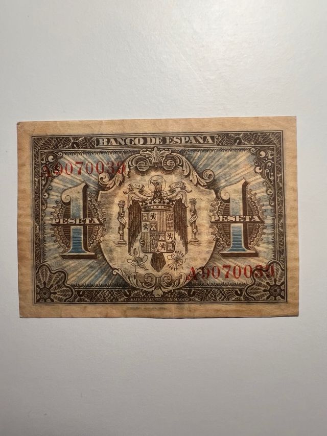 1 Peseta Banco de España 1940